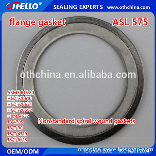 expanded graphite gasket,serrated metal gasket on sale